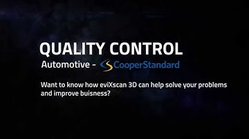 eviXscan 3D Quality Control