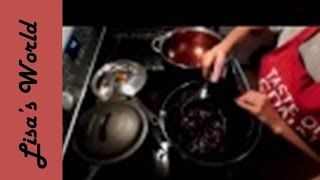 Making Seedless Black Raspberry Jam