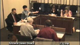 Amherst Select Board: 12/5/11