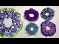 ⭐️ How to sew new style Scrunchies /Anyone can do it