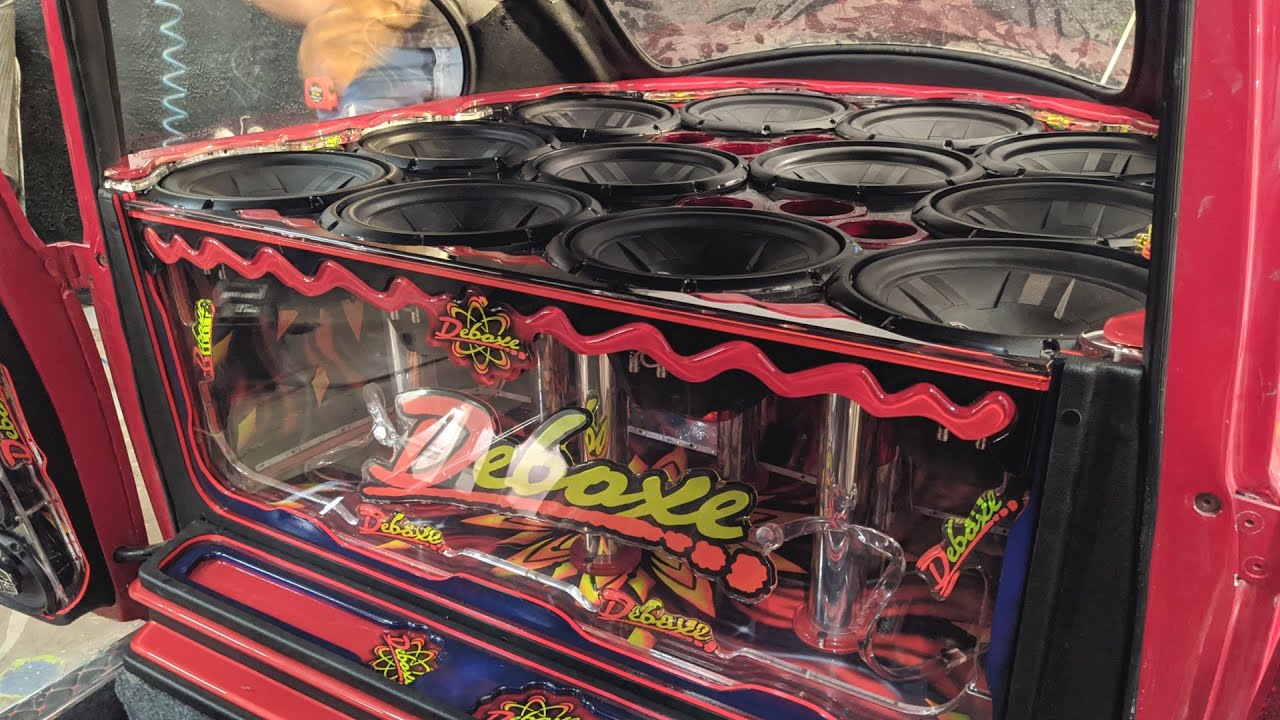 FUSCA DA DEBOXE COM 12 SUB PIONEER 311 E 40 6X9 = ILOVEBASSBR