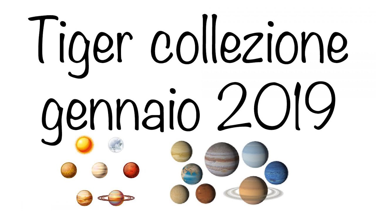 collezione tiger gennaio 2019