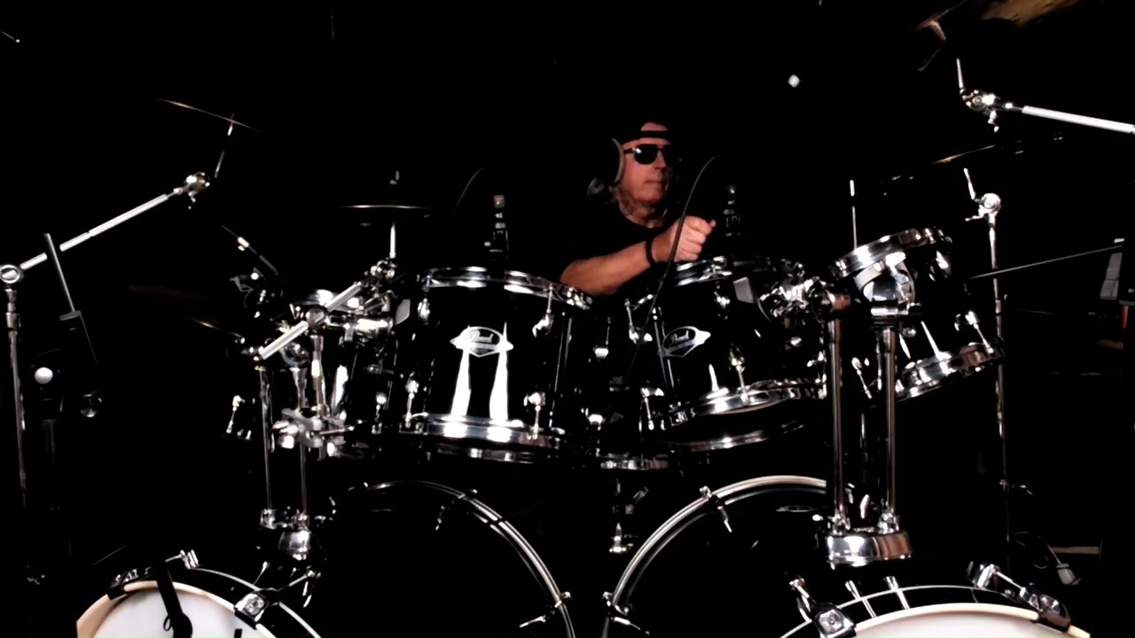 acdc  walk all over you drum cover by black pearl 62