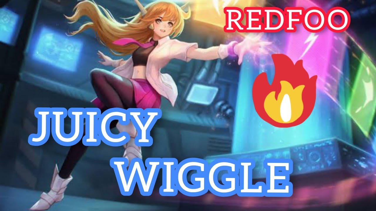 Nightcore - Juicy Wiggle dance | By REDFOO with lyrics song