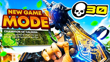I am the CHAMPION of Caldera! *NEW* Game Mode! (Vanguard Warzone)