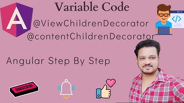 @viewChilderen and @contentChildren