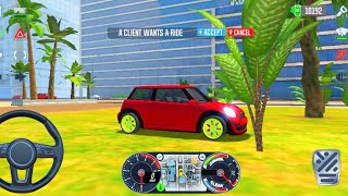 Biker Accident Funny Miami Car Crazy Uber Top Speed ​​Simulator Taxi Sim 2020 3D Android Gameplay screenshot 2