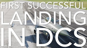 Landing Successfully for the First Time in DCS - F-16C Viper