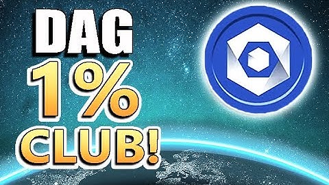 How Much DAG Do You Need To Be In The 1% CLUB? - This Is How Much You NEED! - Do You Own This Much??