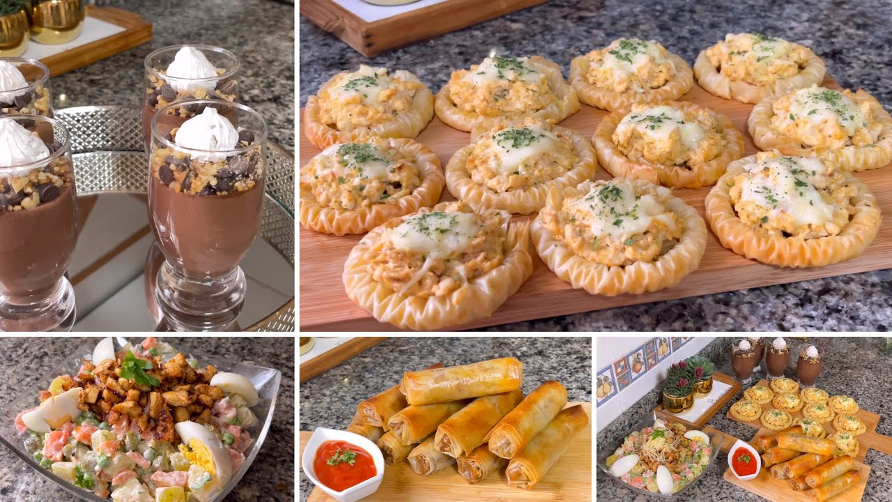 وجبات سريعة لذيييذة وفي المتناول حضرت مالح بحشوات مختلفة منشبعوش منهم 👌🏻وحتى لحلو منسيتوس