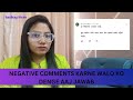 Negative comment karne walo ko denge aaj jawab i reading  reacting to extreme hate comments