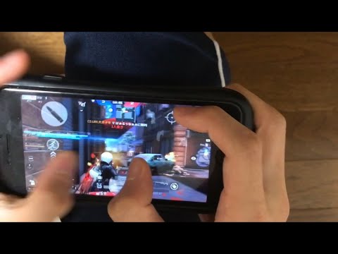 【荒野行動】iPhone4本指プレイヤーのメインストリートキル集「手元」
