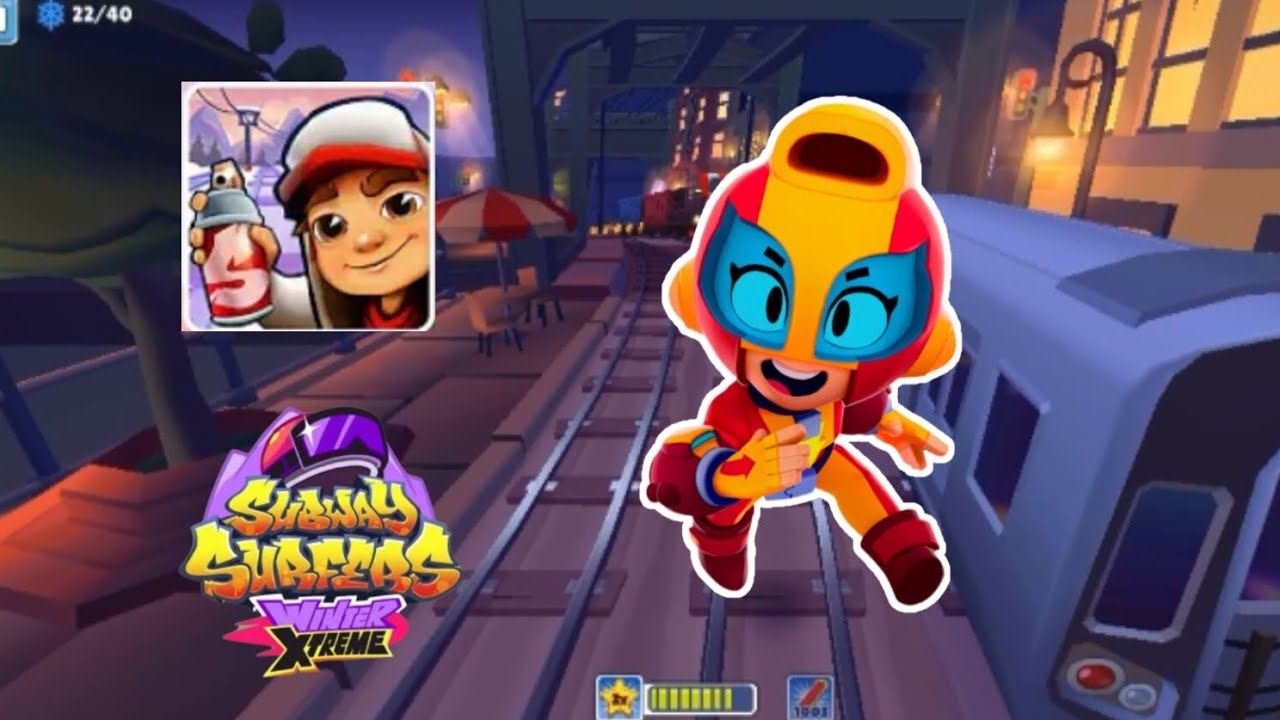 Marathon in Chicago with Max Subway surfers 