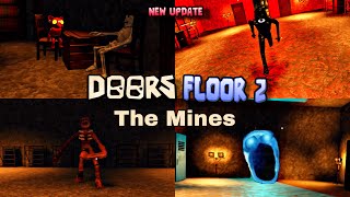 [Roblox] Doors Floor 2 (The Mines) update Gameplay