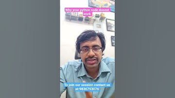 Why Your Python Code Doesn’t Work? Fix These Common Bugs! #Python #CodeError