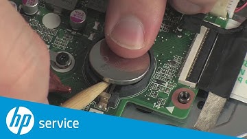 Replace the Real Time Clock Battery | HP Pavilion 15-ab000 Notebook | HP Support