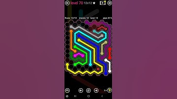How To Solve Flow Free Hexes 12x12 Mania Level 70 Board Walk Through Solution Walkthrough