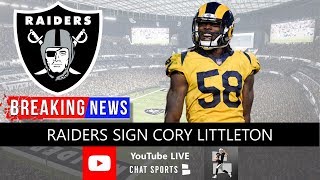 Nfl free agency breaking news: the las vegas raiders have agreed to a
deal with lb cory littleton for 3-yrs worth $36 mm, $22 mm guaranteed,
base value ...