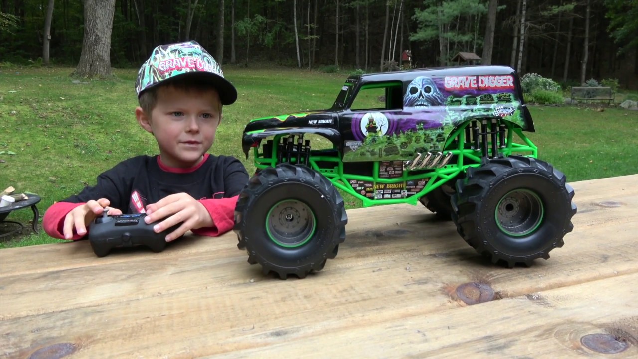 grave digger remote control cars