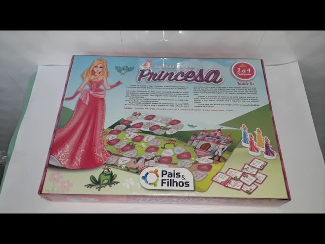 Jogo Aventuras De Uma Princesa 27 Peças – Pais & Filhos 28651