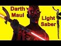 HOW TO MAKE: Darth Maul's Lightsaber (DIY)