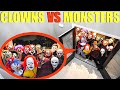 CLOWNS VS MONSTERS AT OUR HOUSE!! (THE END OF IT ALL)