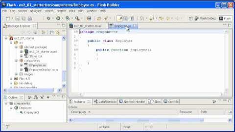 Flex in a Week :: v2 09 Programming AS Classes