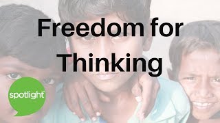 Freedom for Thinking | practice English with Spotlight