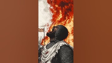 Burned Alive  for Heresy - When the Templars Met Their End | Medieval History