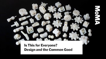 Is This for Everyone? Design and the Common Good — with Paola Antonelli | MoMA LIVE