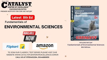 Latest Ugc net Environmental sciences book by catalyst