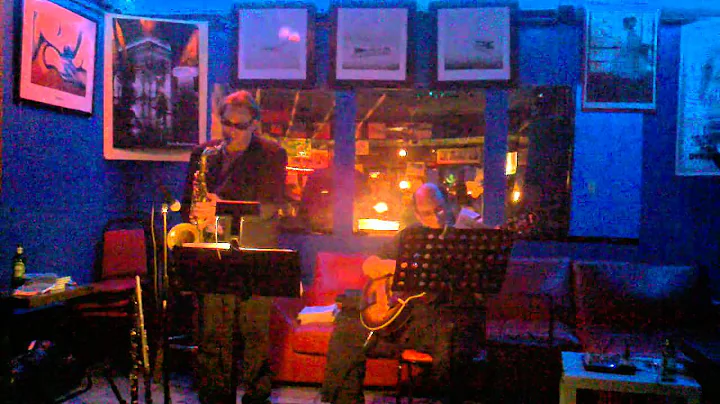 Dean Roubicek  (sax) and Ron Hershewe (guitar) - Jazzmasters - Winchester Room