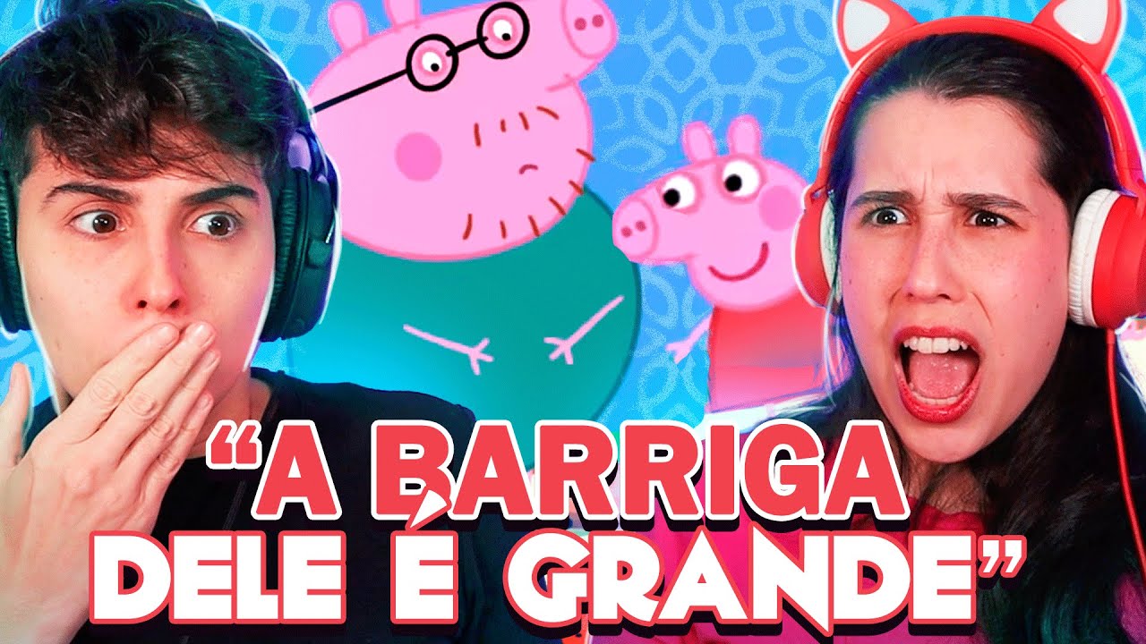 A RELAÇÃO TÓXICA DA FAMÍLIA DA PEPPA PIG!