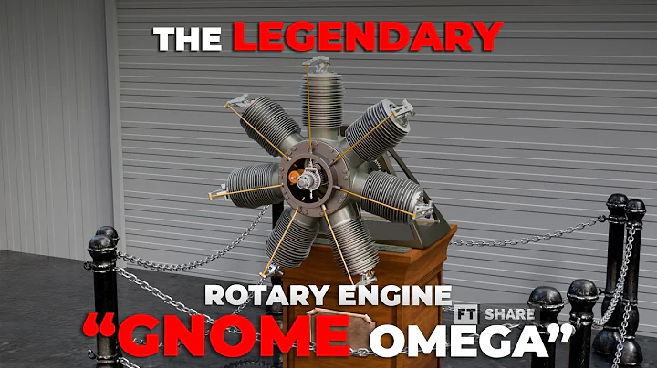 This Engine Has a VALVE Inside Its PISTON 🤯 Gnome Radial Rotary Engine