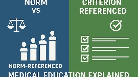 Norm-Referenced vs Criterion-Referenced Assessment in Medical Education: Key Differences Simplified