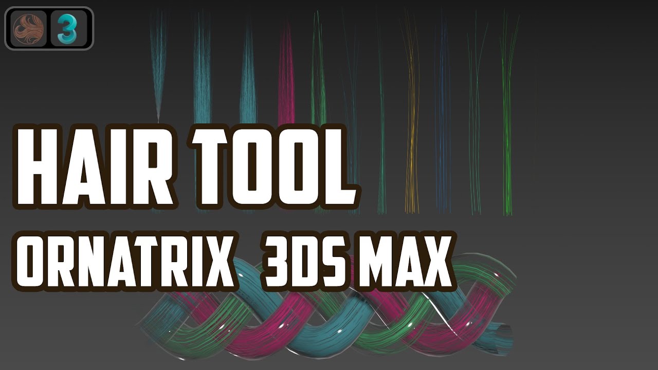 Ornatrix/3ds Max: альтернатива HairTool в Blender.