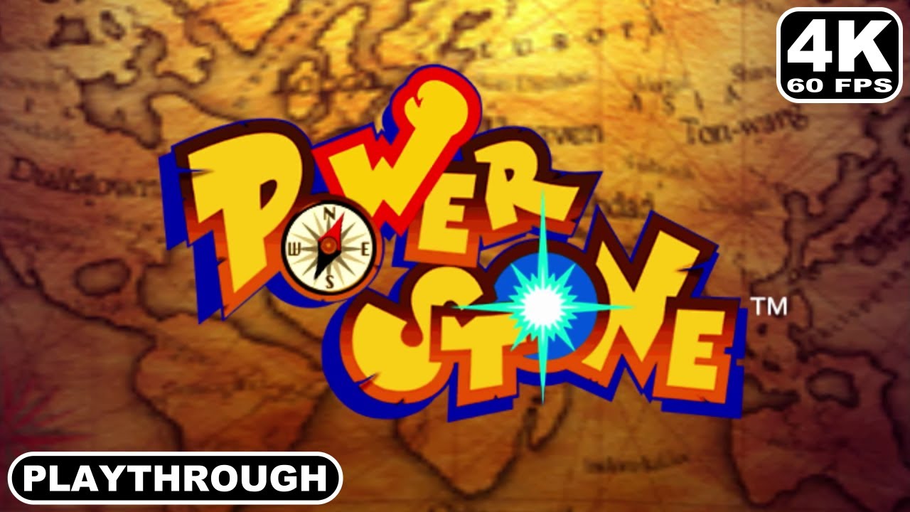 Power Stone (Dreamcast Gameplay / Playthrough / No Commentary / 4K 60fps)