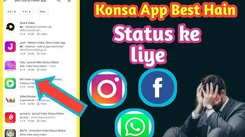 Whatsapp Status Video Maker App ||Best App For Whatsapp Status Video ||