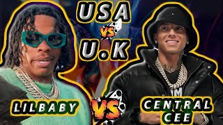 CENTRAL CEE & LIL BABY MADE US FEEL BROKE!!! #UK MEETS #USA!! BAND4BAND (REACTION!!!)