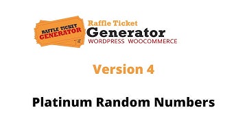 Generating Random Online Raffle Tickets with the RTG Platinum Edition