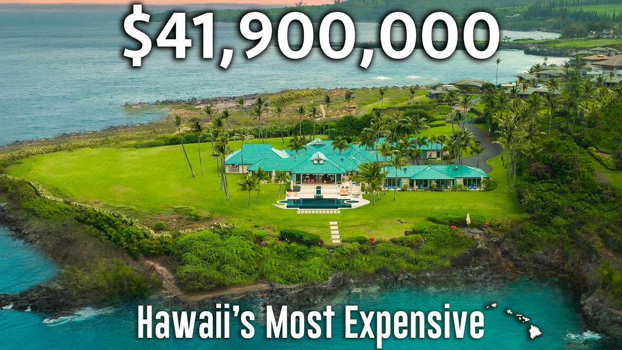 Inside The MOST EXPENSIVE House in Hawaii, USA!