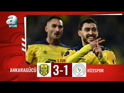 Ankaragücü 3-1 Rizespor (Ziraat Türkiye Kupası 5. Tur Maçı) / 16.01.2024