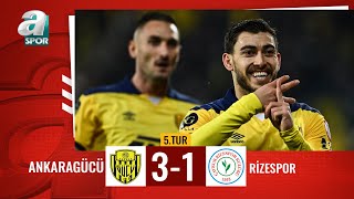 Ankaragücü 3-1 Rizespor (Ziraat Türkiye Kupası 5. Tur Maçı) / 16.01.2024