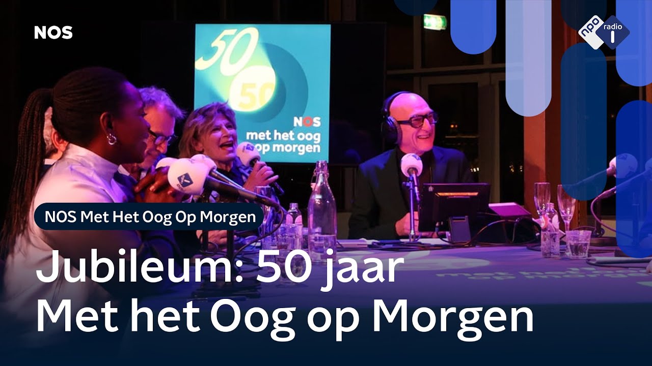 LIVE: 50 jaar Met het Oog op Morgen vanuit Rotterdam | NPO Radio 1