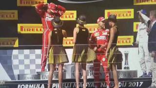 Hungary F1 GP 2017 - podium
