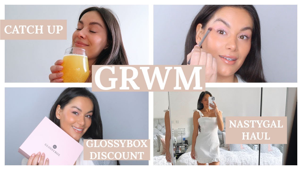 GET READY WITH ME - TESTING GLOSSYBOX, NASTYGAL HAUL, DAILY VLOG | Beauty's Big Sister Ad