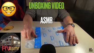 ASMR - Unboxing Package from Amazon (No Talking) | Binaural | Vernier Caliper | Crinkly Sounds