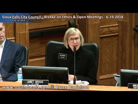 2018-06-19 Brekke on Ethics & Open Meetings