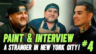 Paint & Interview A Stranger In New York City #4 !