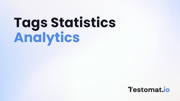 Tags statistics in Analytics - Test management system for automated tests | testomat.io